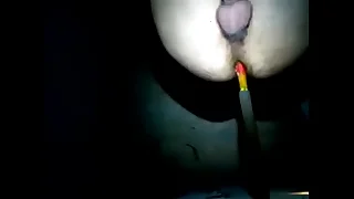 Well-pleased amateur anal sex&comma;dildo